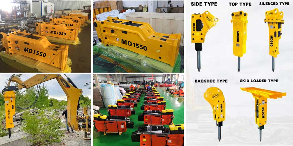 Lich ODM OEM Hydraulic breaker hammer