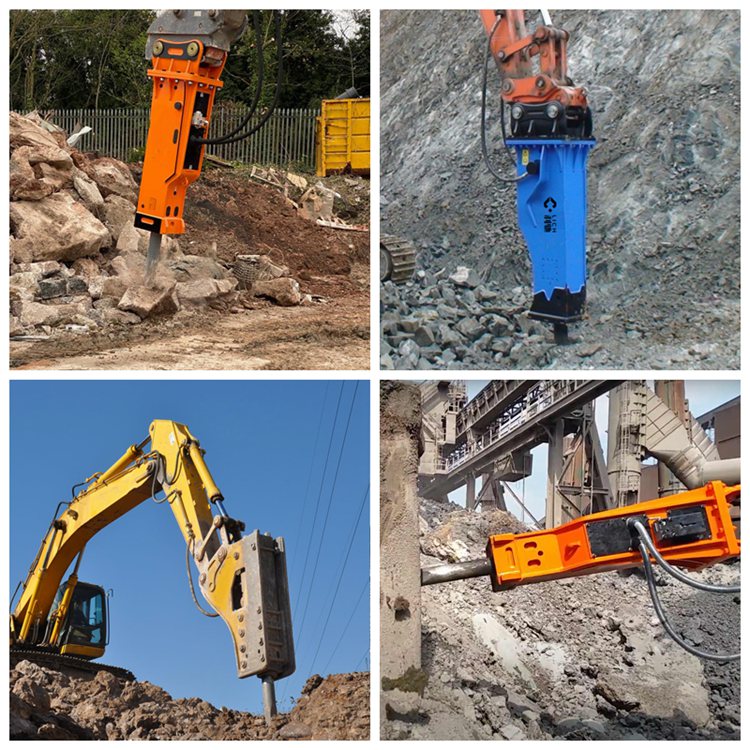 LICHMACH Box Type Silence Rock Jack Hammer for Excavator